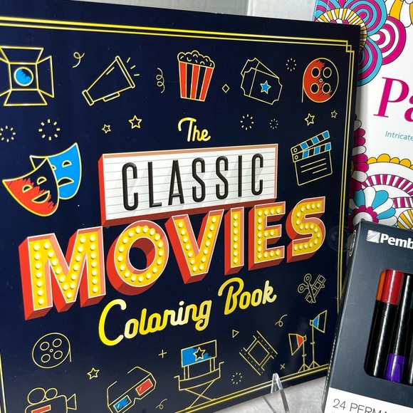 ADULT COLORING BOOK SET #4 - Picture 7 of 14